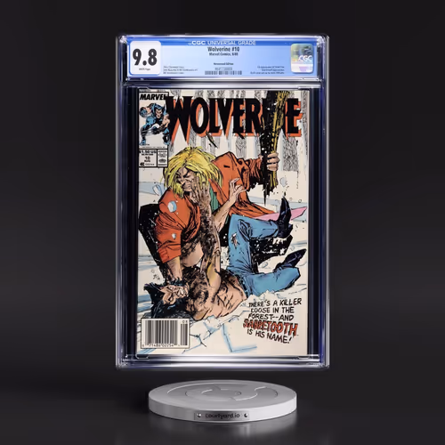 Wolverine #10 CGC 9.8 White Pages (Marvel Comics, 8/89) - Newsstand Edition Universal