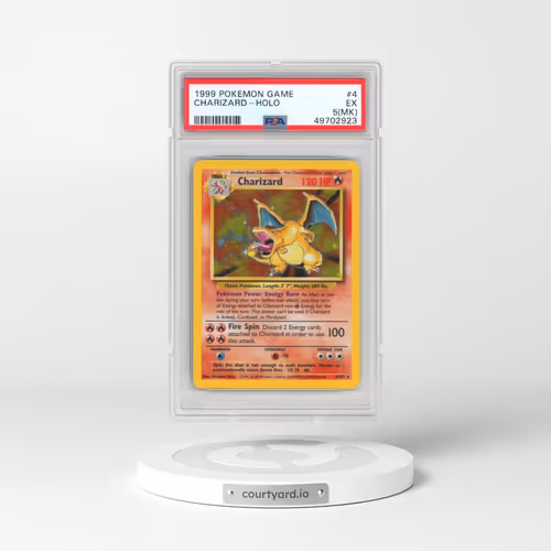 1999 Pokémon Game #4 Charizard - Holo (PSA 5 EX)