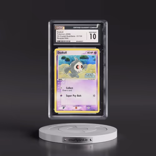 2006 EX Crystal Guardians #51/100 Duskull - Reverse Holo (CGC 10 GEM MINT)