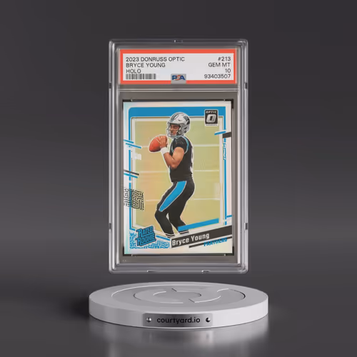 2023 Panini Donruss Optic #213 Bryce Young - Holo (PSA 10 GEM MINT)