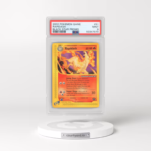 2002 Pokémon Game Promo #51 Rapidash (PSA 9 MINT)