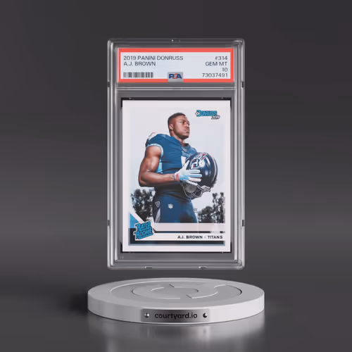 2019 Panini Donruss #314 A.J. Brown (PSA 10 GEM MINT)