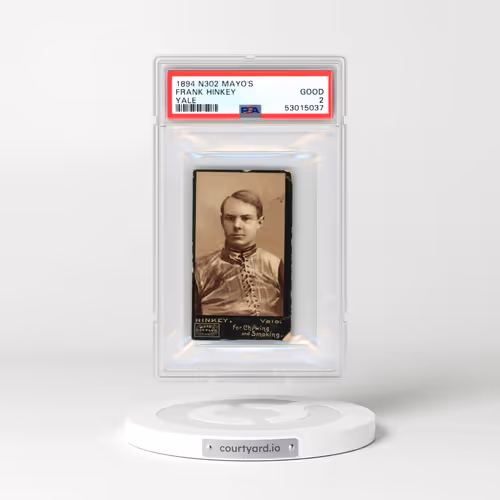 1894 N302 Mayo's Frank Hinkey - Yale (PSA 2 GOOD)