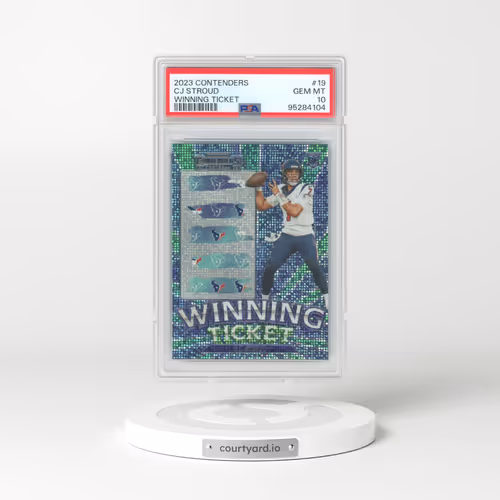 2023 Panini Contenders Winning Ticket #19 CJ Stroud (PSA 10 GEM MINT)