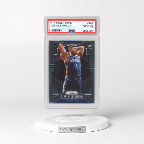 2019 Panini Prizm #248 Zion Williamson (PSA 10 GEM MINT)
