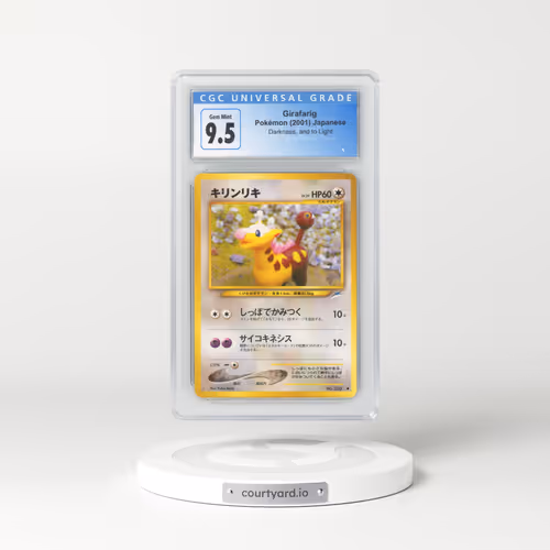 2001 Darkness, and to Light Girafarig (CGC 10 GEM MINT)