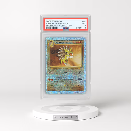 2002 Pokémon Legendary Collection #62 Sandslash - Reverse Foil (PSA 9 MINT)