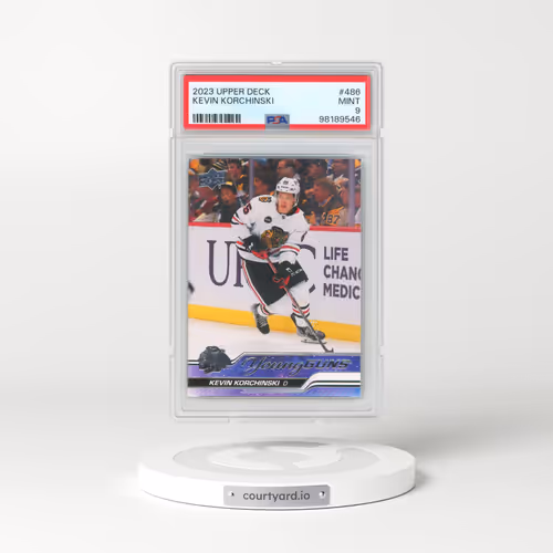2023 Upper Deck #486 Kevin Korchinski (PSA 9 MINT)