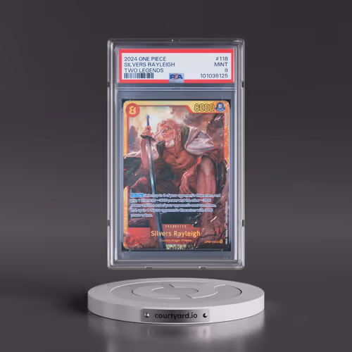 2024 One Piece Two Legends #118 Silvers Rayleigh (PSA 9 MINT)