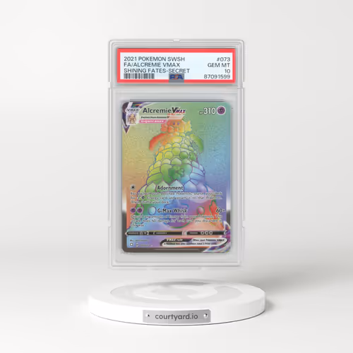 2021 Shining Fates #073 Alcremie VMAX - Holo Secret (PSA 10 GEM MINT)