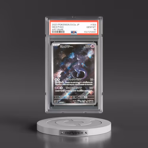 2023 Pokémon Sv2a-Pokemon 151 #183 Mewtwo - Art Rare (PSA 10 GEM MINT)
