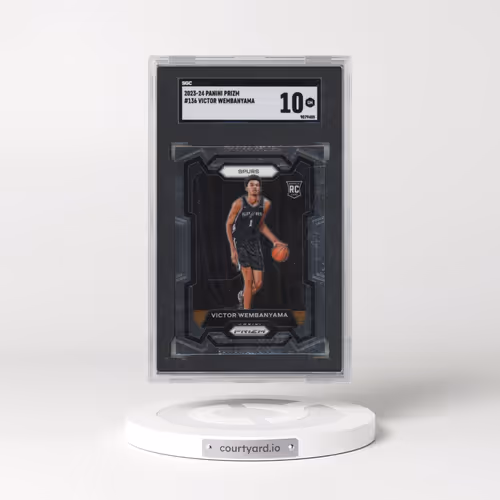 2023 Panini Prizm #136 Victor Wembanyama (SGC 10 GEM MINT)