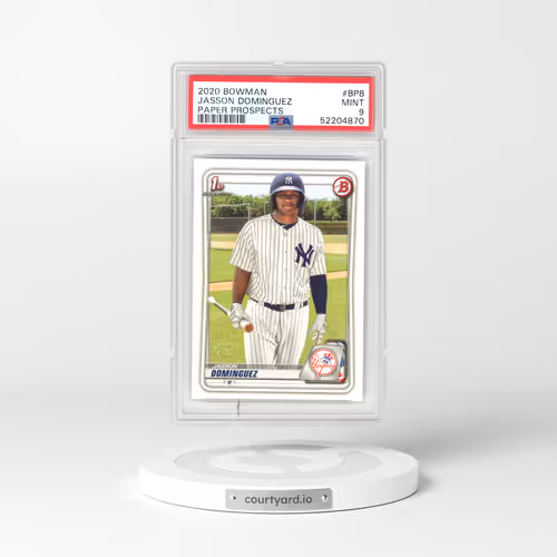 2020 Bowman Paper Prospects #BP8 Jasson Dominguez (PSA 9 MINT)