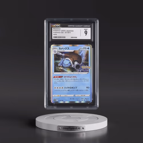 2022 Pokémon GO #017/071 Blastoise - Holo (CGC 9 MINT)