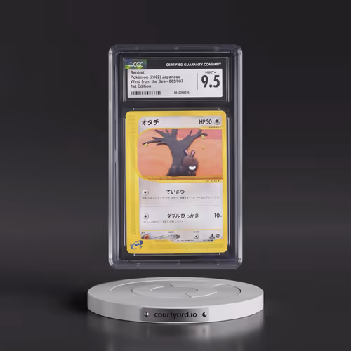 2002 Wind from the Sea #065/087 Sentret - 1st Edition (CGC 9.5 MINT+)