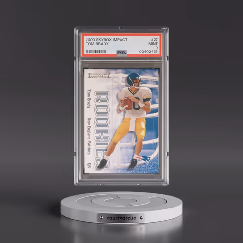 2000 Skybox Impact #27 Tom Brady (PSA 9 MINT)