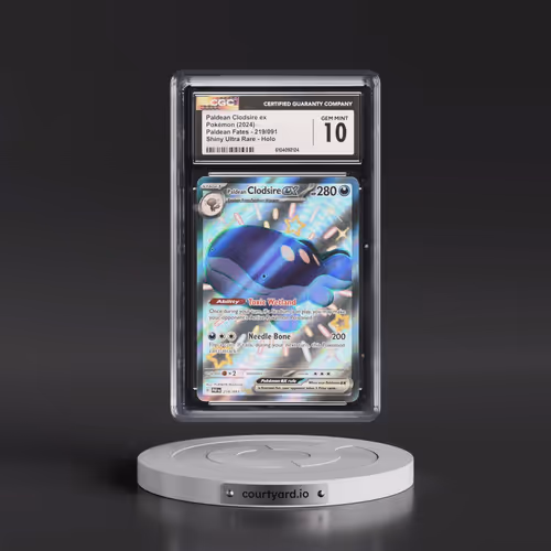 2024 Paldean Fates - PAF EN #219/091 Paldean Clodsire ex - Shiny Ultra Rare Holo (CGC 10 GEM MINT)