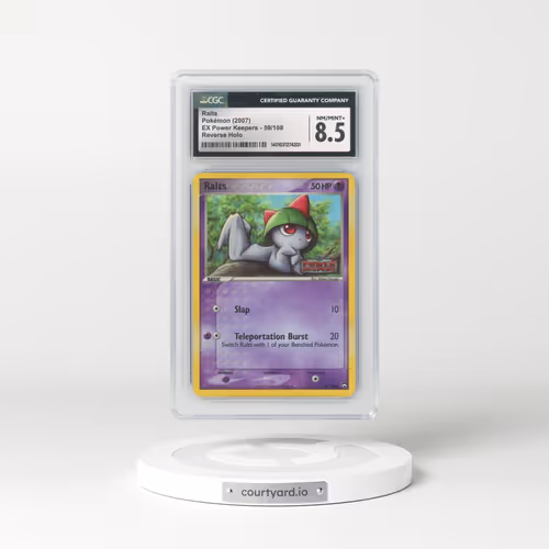 2007 EX Power Keepers #59/108 Ralts - Reverse Holo (CGC 8.5 NM-MT+)