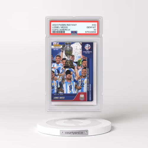 2024 Panini Instant Conmebol Copa America 2024 #43 Lionel Messi (PSA 10 GEM MINT)