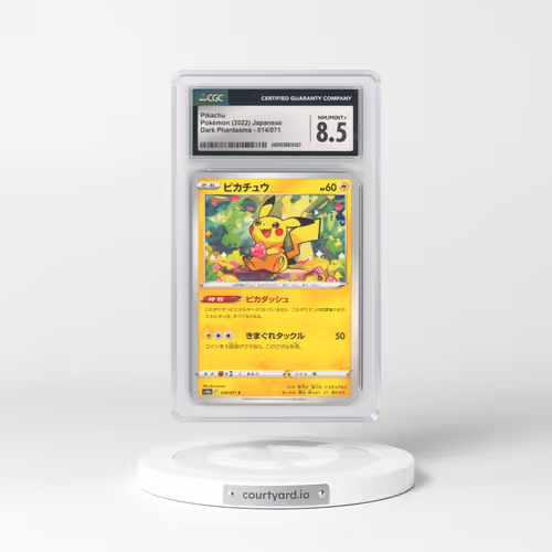 2021 Dark Phantasma #014/071 Pikachu (CGC 8.5 NM-MT+)