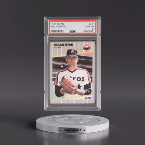 1989 Fleer #368 Nolan Ryan (PSA 10 GEM MINT)