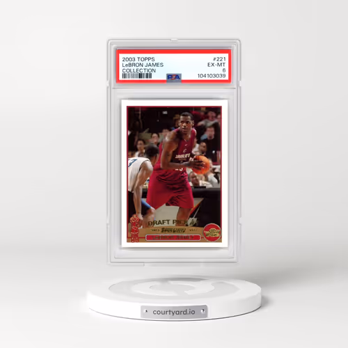 2003 Topps #221 LeBron James - Collection (PSA 6 EX-MT)