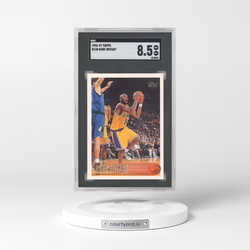 1996 Topps #138 Kobe Bryant (SGC 8.5 NM-MT+)