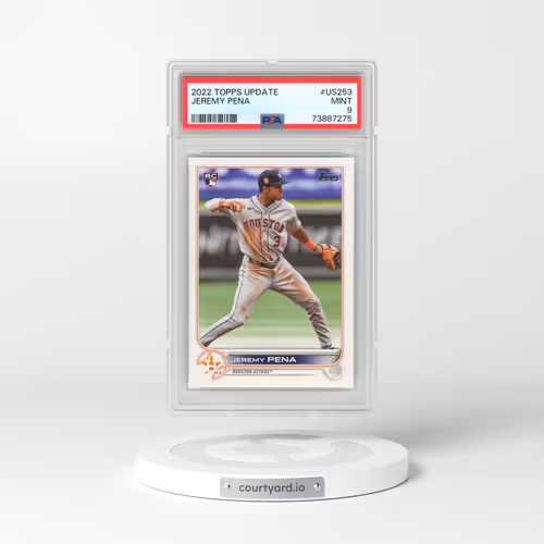2022 Topps Update #US253 Jeremy Pena (PSA 9 MINT)