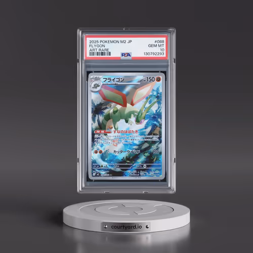 2025 Pokémon M2-Inferno X #088 Flygon - Art Rare (PSA 10 GEM MINT)