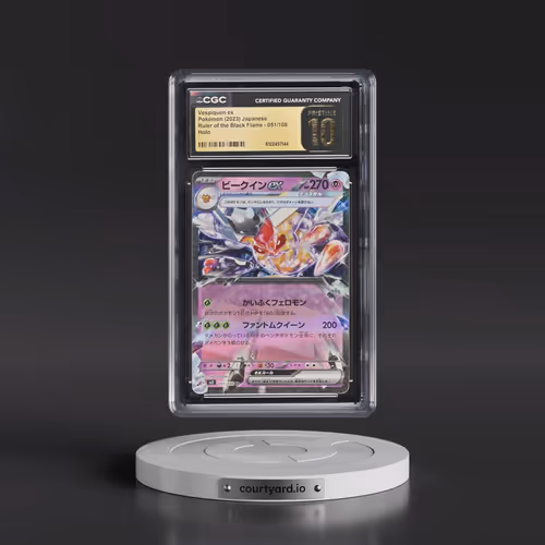 2023 Ruler of the Black Flame #051/108 Vespiquen ex - Holo (CGC 10 PRISTINE)