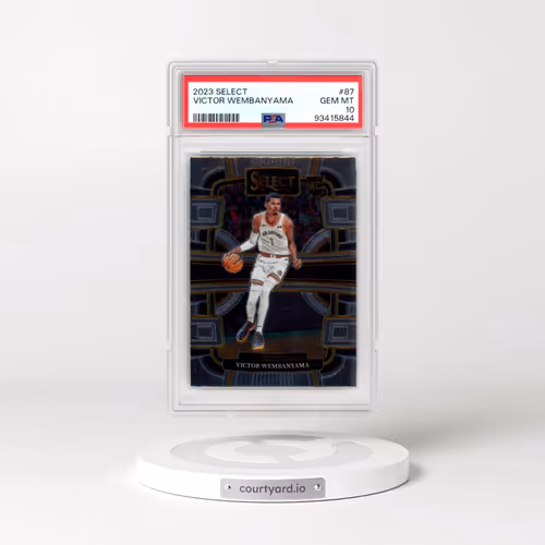 2023 Panini Select #87 Victor Wembanyama (PSA 10 GEM MINT)