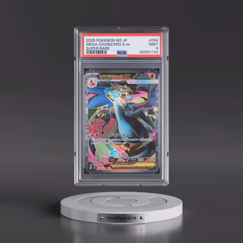 2025 Pokémon M2-Inferno X #094 Mega Charizard X EX - Holo Super Rare (PSA 9 MINT)