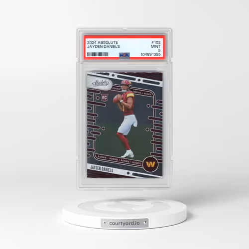2024 Panini Absolute #102 Jayden Daniels (PSA 9 MINT)