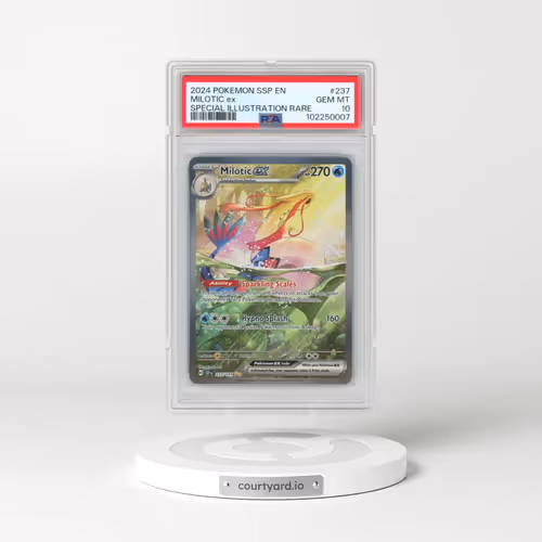 2024 Pokémon Ssp EN-Surging Sparks #237 Milotic EX - Holo Special Illustration Rare (PSA 10 GEM MINT