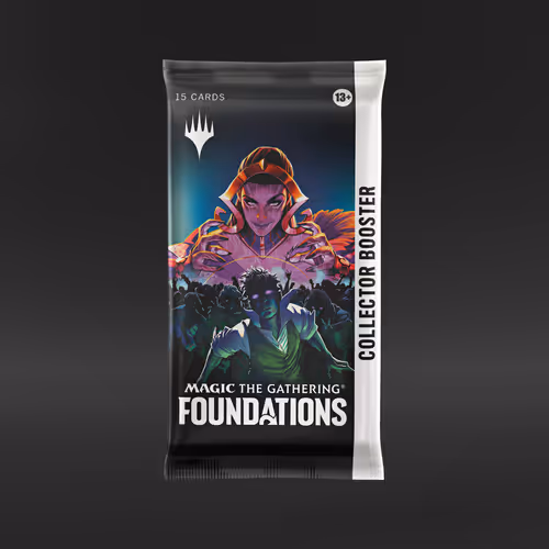 Magic: The Gathering Foundations - Collector Booster (1 Booster Pack - Art May Vary)