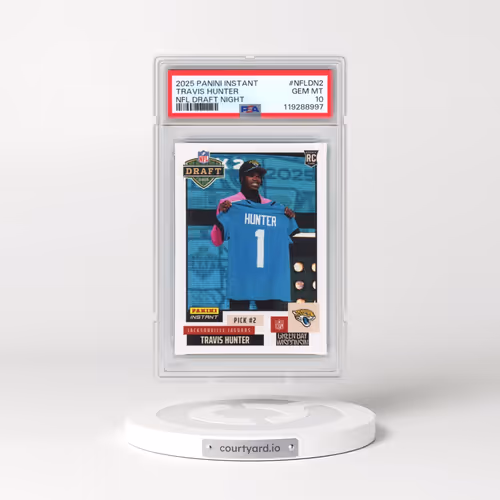 2025 Panini Instant NFL Draft Night #NFLDN2 Travis Hunter (PSA 10 GEM MINT)