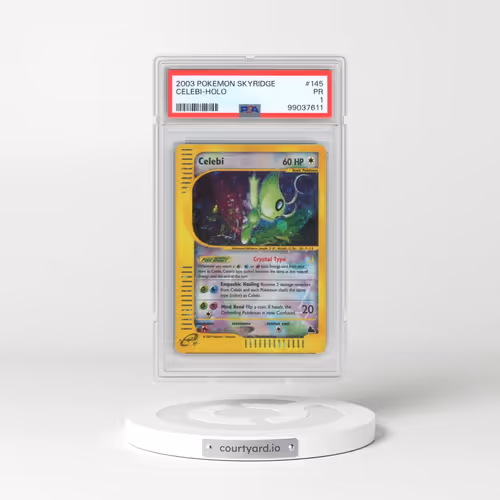 2003 Pokémon Skyridge #145 Celebi - Holo (PSA 1 PR)