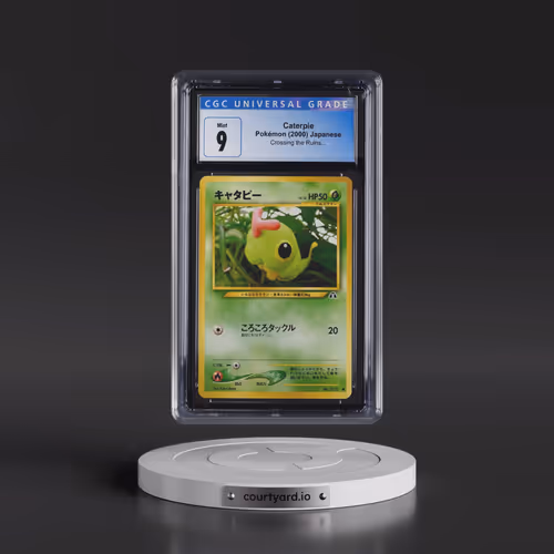 2000 Crossing the Ruins... Caterpie (CGC 9 MINT)