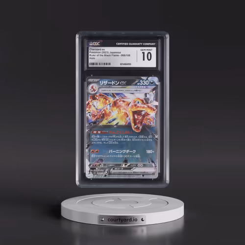 2023 Ruler of the Black Flame #066/108 Charizard ex - Holo (CGC 10 GEM MINT)