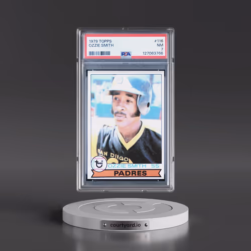 1979 Topps #116 Ozzie Smith (PSA 7 NM)