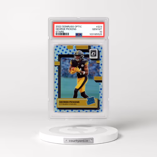 2022 Panini Donruss Optic #223 George Pickens - Stars (PSA 10 GEM MINT)