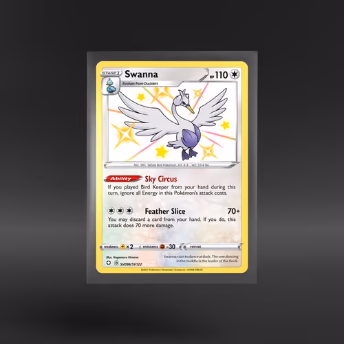 Shining Fates Shiny Vault #SV096/SV122 Swanna