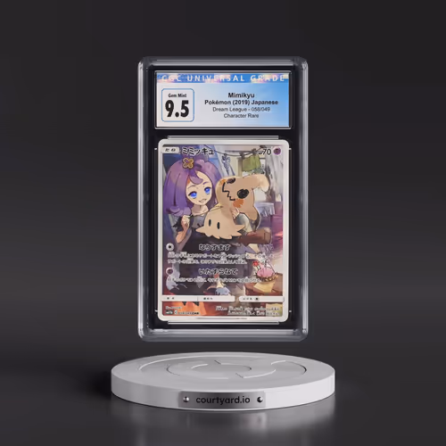 2019 Dream League #058/049 Mimikyu - Character Rare (CGC 10 GEM MINT)