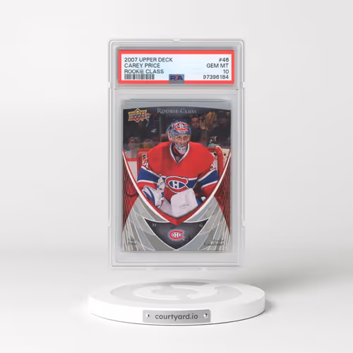 2007 Upper Deck Rookie Class #46 Carey Price (PSA 10 GEM MINT)