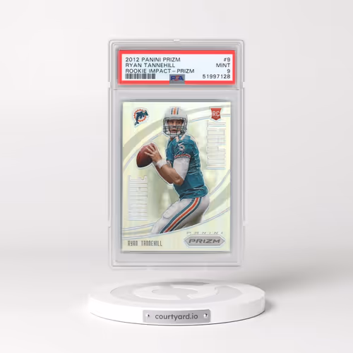 2012 Panini Prizm Rookie Impact #9 Ryan Tannehill - Prizm (PSA 9 MINT)