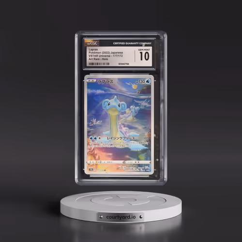 2022 VSTAR Universe #177/172 Lapras - Art Rare Holo (CGC 10 GEM MINT)