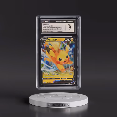 2020 Black Star Promos - Sword & Shield #SWSH285 Pikachu V - Holo Crown Zenith Special Collection (C