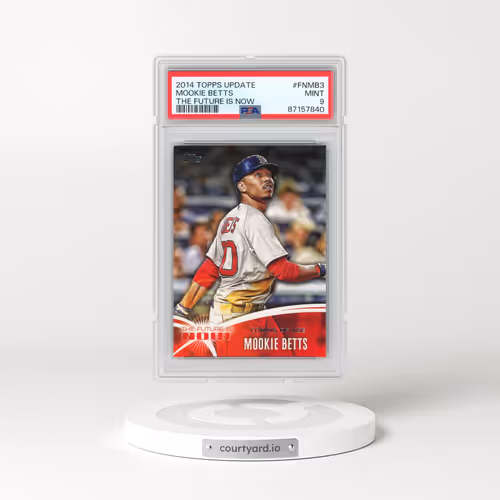 2014 Topps Update the Future Is Now #FNMB3 Mookie Betts (PSA 9 MINT)