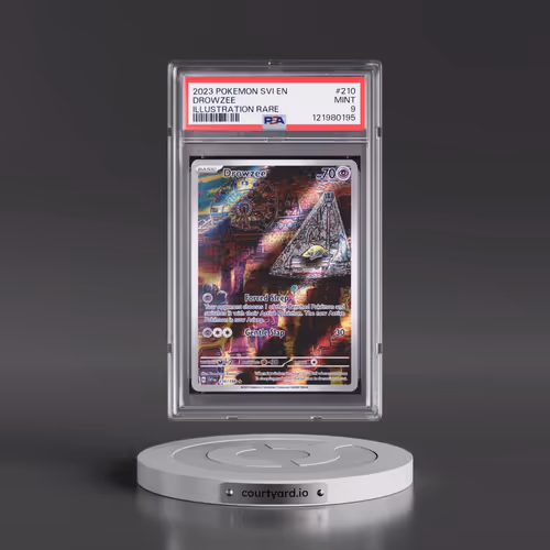 2023 Pokémon Svi EN-Scarlet & Violet #210 Drowzee - Illustration Rare (PSA 9 MINT)