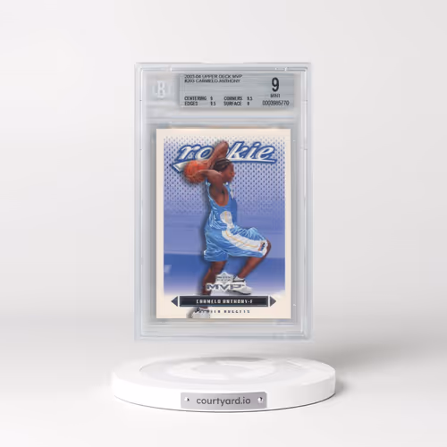 2003 Upper Deck MVP #203 Carmelo Anthony (BGS 9 MINT)